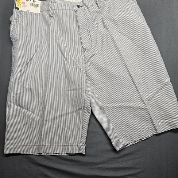 Murano Men’s Gray Pinstripe Cotton Shorts – Size 36 x 13 – NWT - Picture 7 of 15